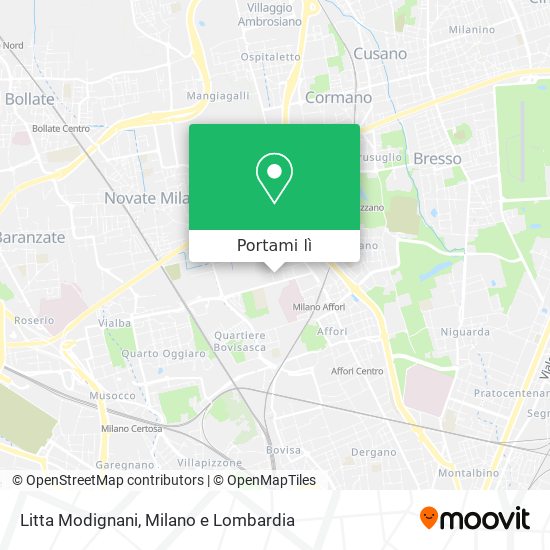 Mappa Litta Modignani