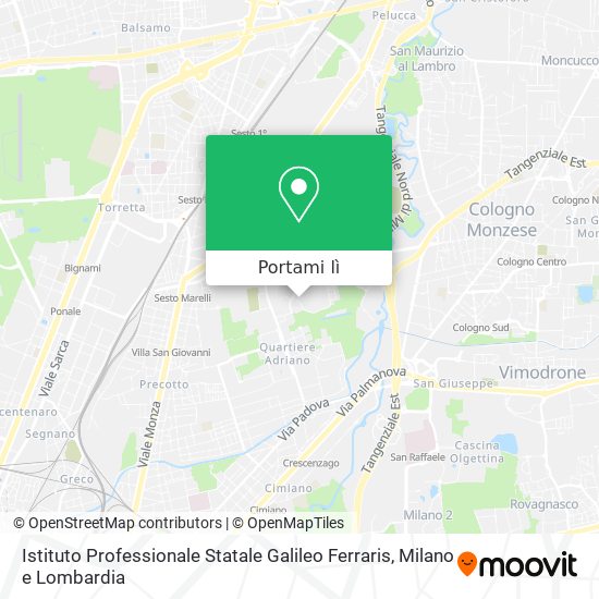Mappa Istituto Professionale Statale Galileo Ferraris