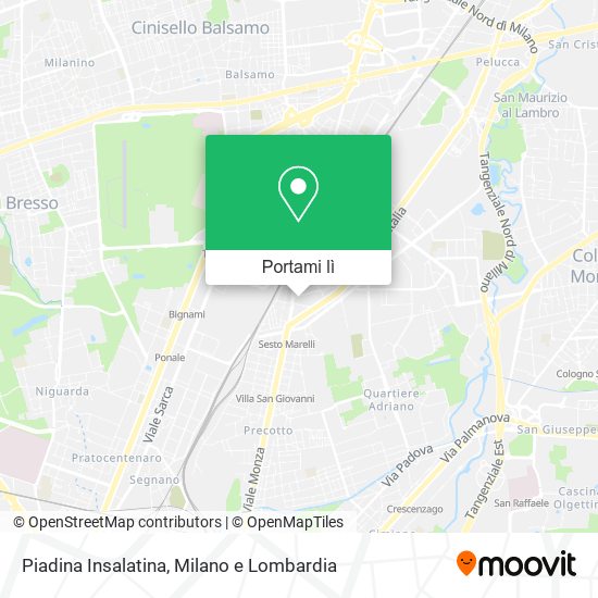 Mappa Piadina Insalatina