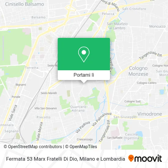 Mappa Fermata 53 Marx Fratelli Di Dio