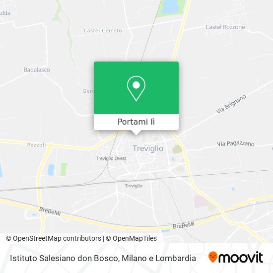 Mappa Istituto Salesiano don Bosco