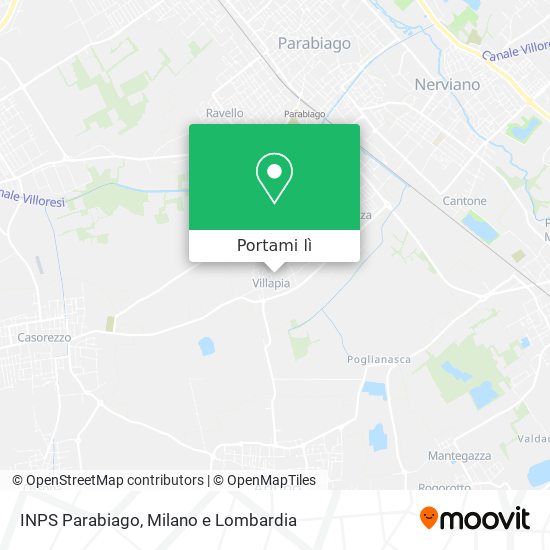 Mappa INPS Parabiago