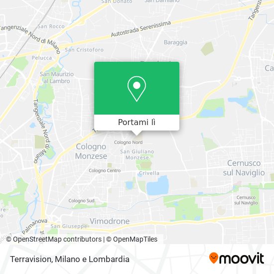 Mappa Terravision