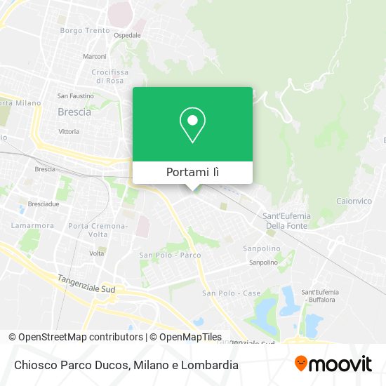 Mappa Chiosco Parco Ducos