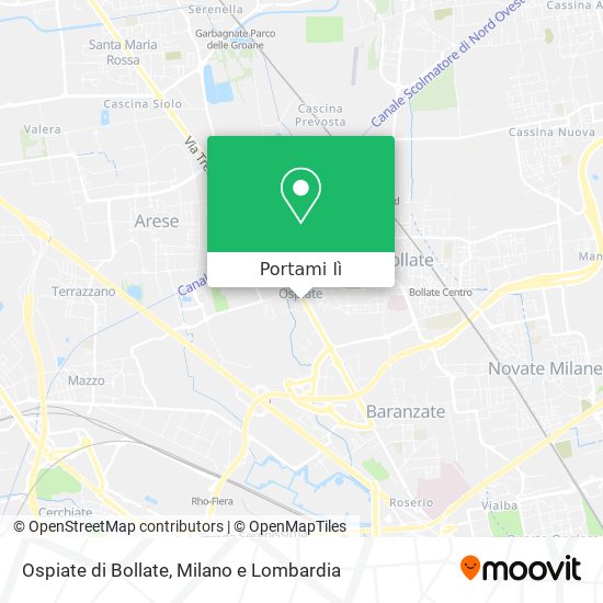 Mappa Ospiate di Bollate