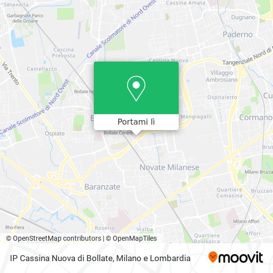 Mappa IP Cassina Nuova di Bollate