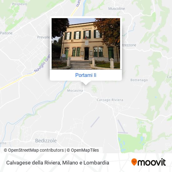 Mappa Calvagese della Riviera