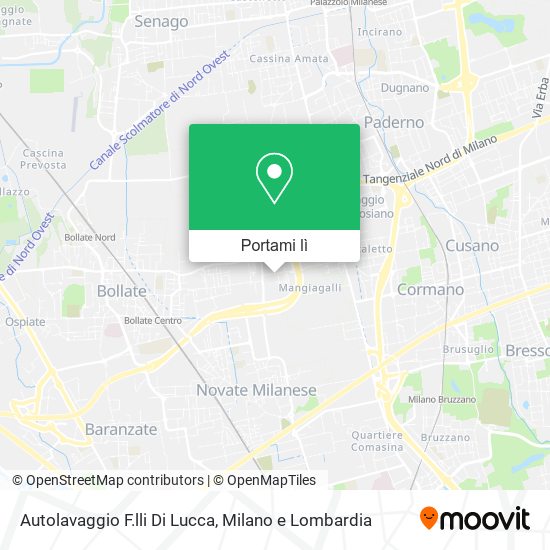 Mappa Autolavaggio F.lli Di Lucca