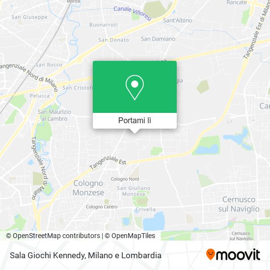 Mappa Sala Giochi Kennedy