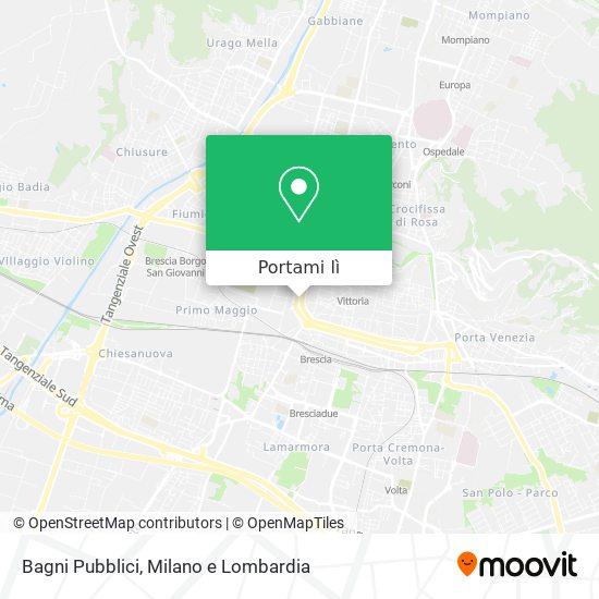 Mappa Bagni Pubblici