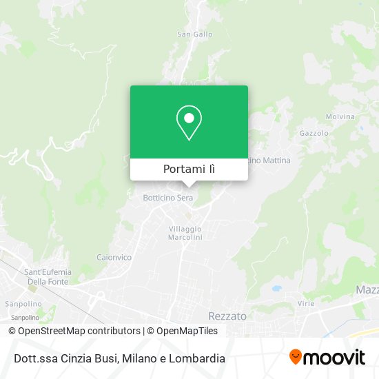 Mappa Dott.ssa Cinzia Busi