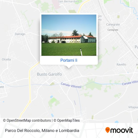 Mappa Parco Del Roccolo