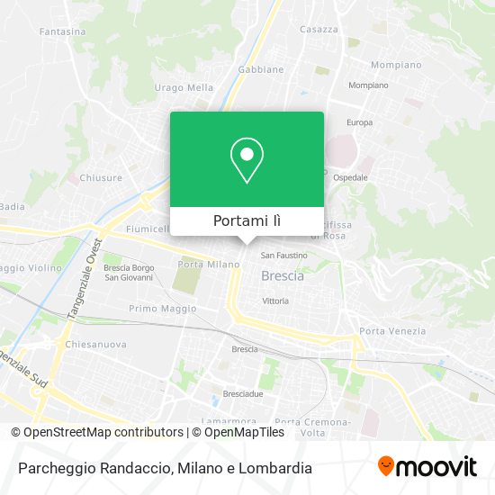 Mappa Parcheggio Randaccio