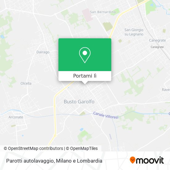 Mappa Parotti autolavaggio