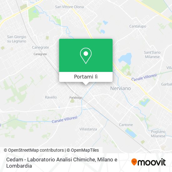 Mappa Cedam - Laboratorio Analisi Chimiche