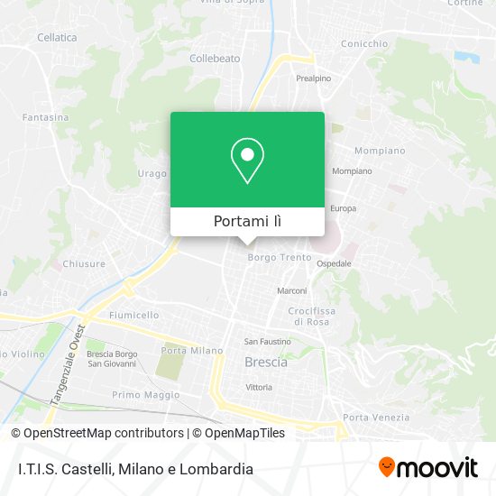 Mappa I.T.I.S. Castelli