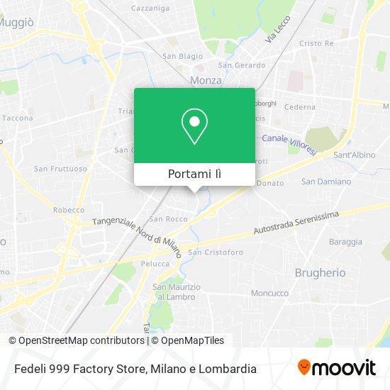 Mappa Fedeli 999 Factory Store
