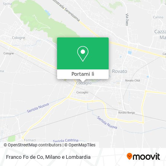 Mappa Franco Fo de Co