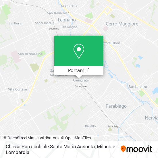 Mappa Chiesa Parrocchiale Santa Maria Assunta