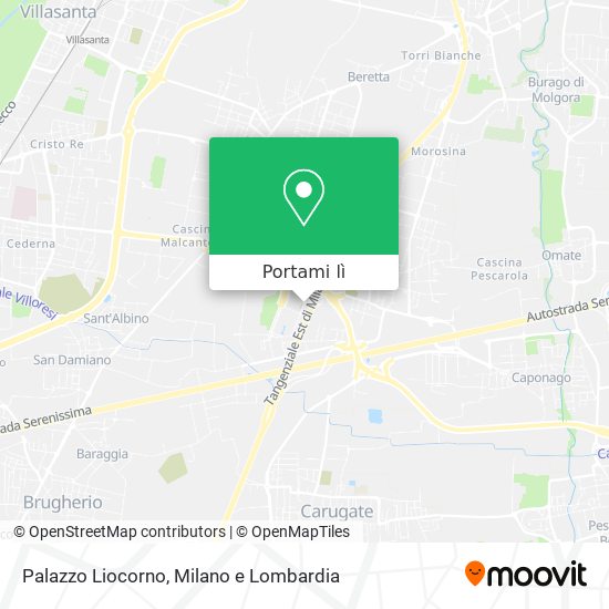 Mappa Palazzo Liocorno