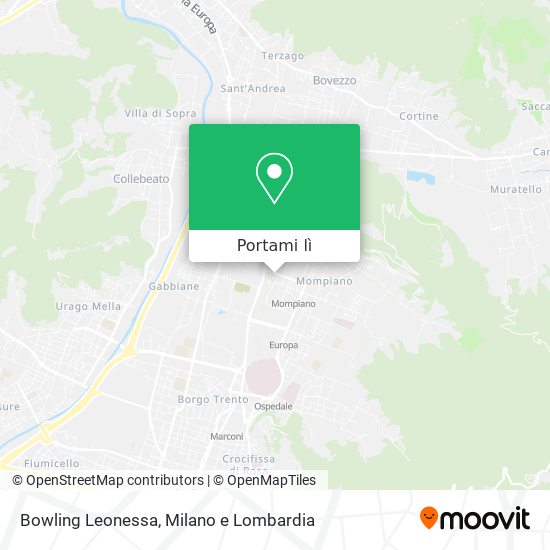Mappa Bowling Leonessa