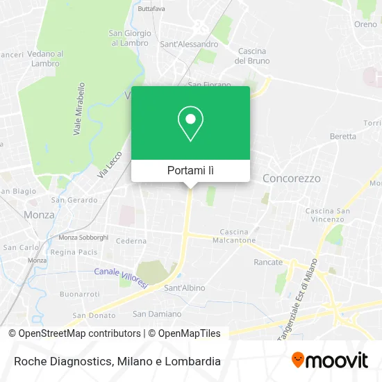 Mappa Roche Diagnostics