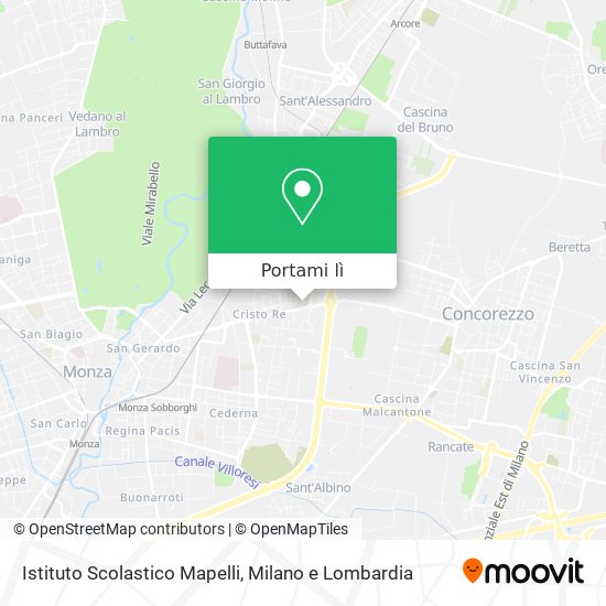 Mappa Istituto Scolastico Mapelli