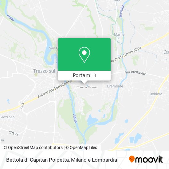 Mappa Bettola di Capitan Polpetta