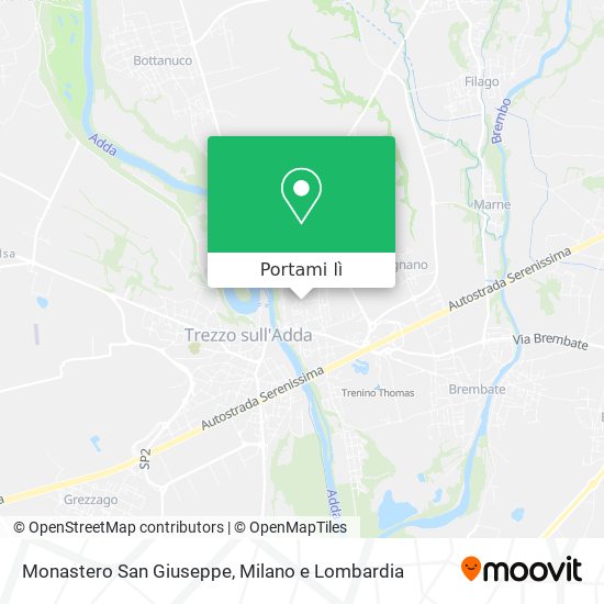 Mappa Monastero San Giuseppe