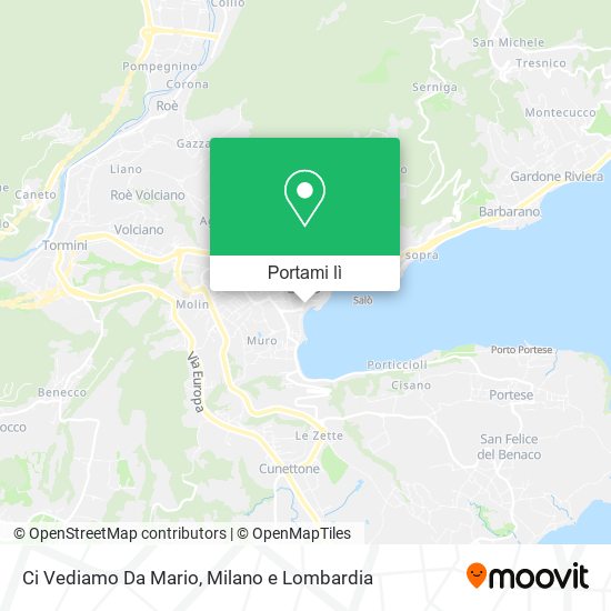 Mappa Ci Vediamo Da Mario
