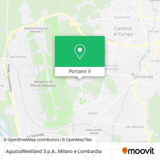 Mappa AgustaWestland S.p.A.