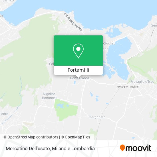 Mappa Mercatino Dell'usato