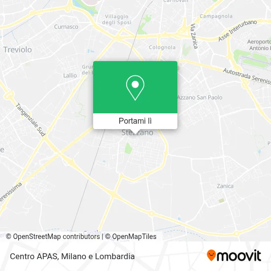 Mappa Centro APAS