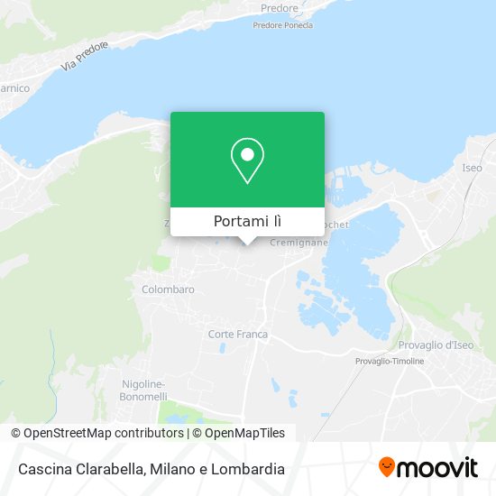 Mappa Cascina Clarabella