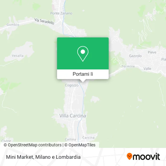 Mappa Mini Market