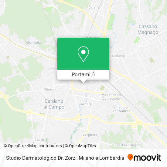 Mappa Studio Dermatologico Dr. Zorzi