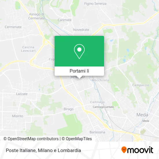 Mappa Poste Italiane