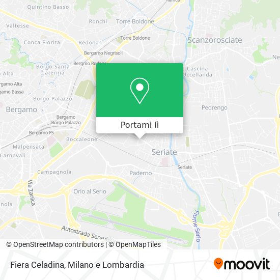 Mappa Fiera Celadina
