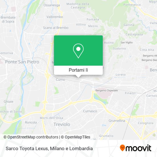 Mappa Sarco Toyota Lexus