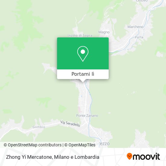 Mappa Zhong Yi Mercatone