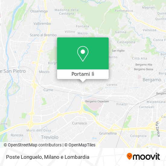 Mappa Poste Longuelo