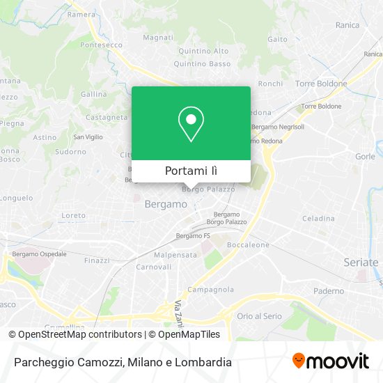 Mappa Parcheggio Camozzi