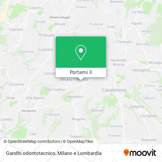 Mappa Gandhi odontotecnico