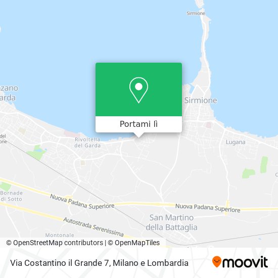 Mappa Via Costantino il Grande  7