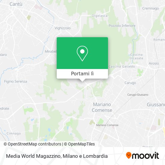 Mappa Media World Magazzino