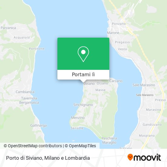 Mappa Porto di Siviano