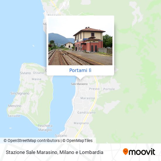 Mappa Stazione Sale Marasino