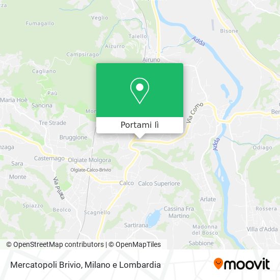 Mappa Mercatopoli Brivio