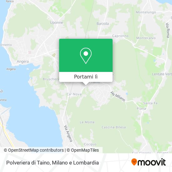 Mappa Polveriera di Taino
