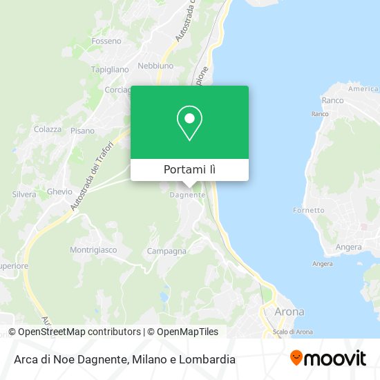 Mappa Arca di Noe Dagnente